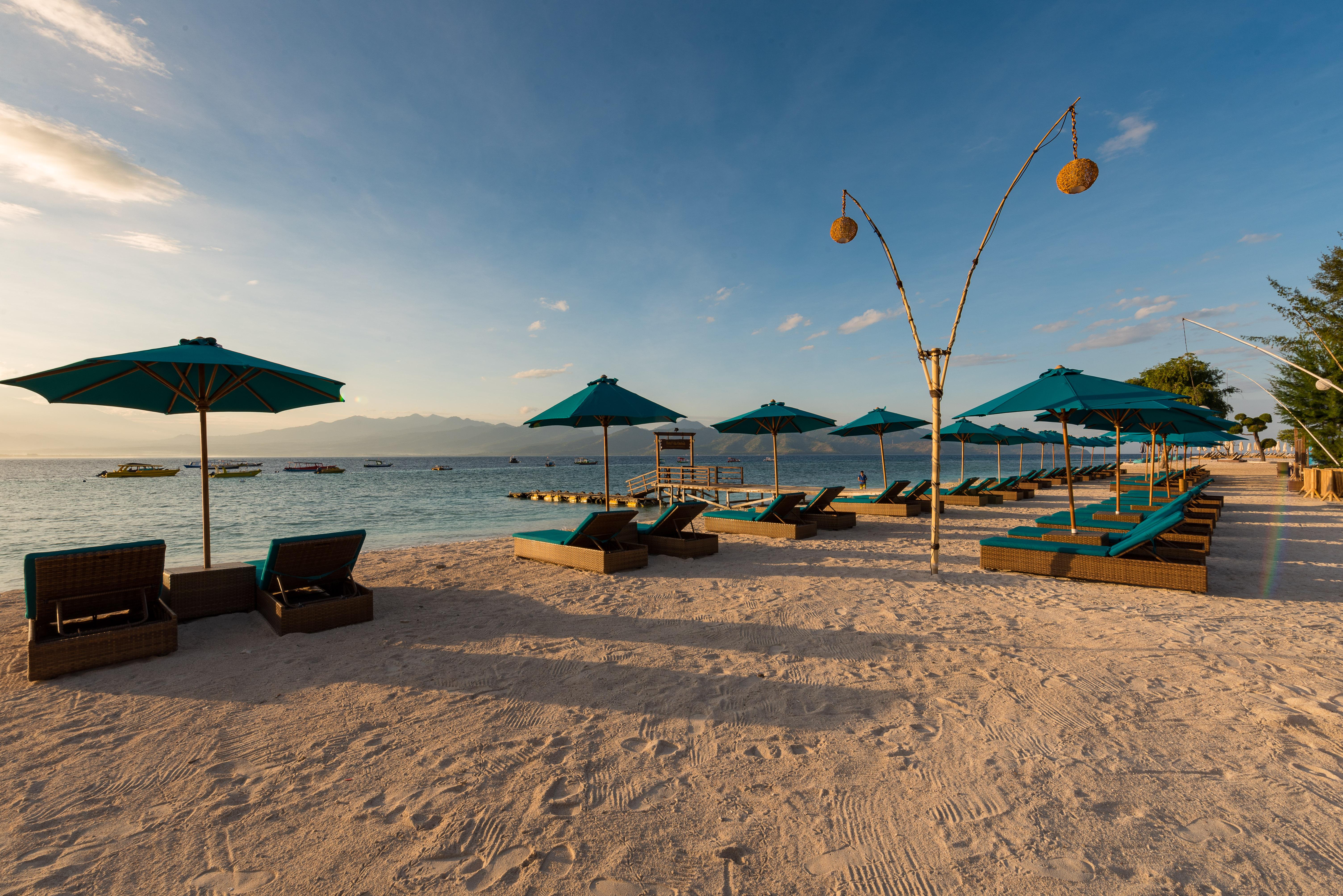 Vila Ombak Gili Trawangan Esterno foto