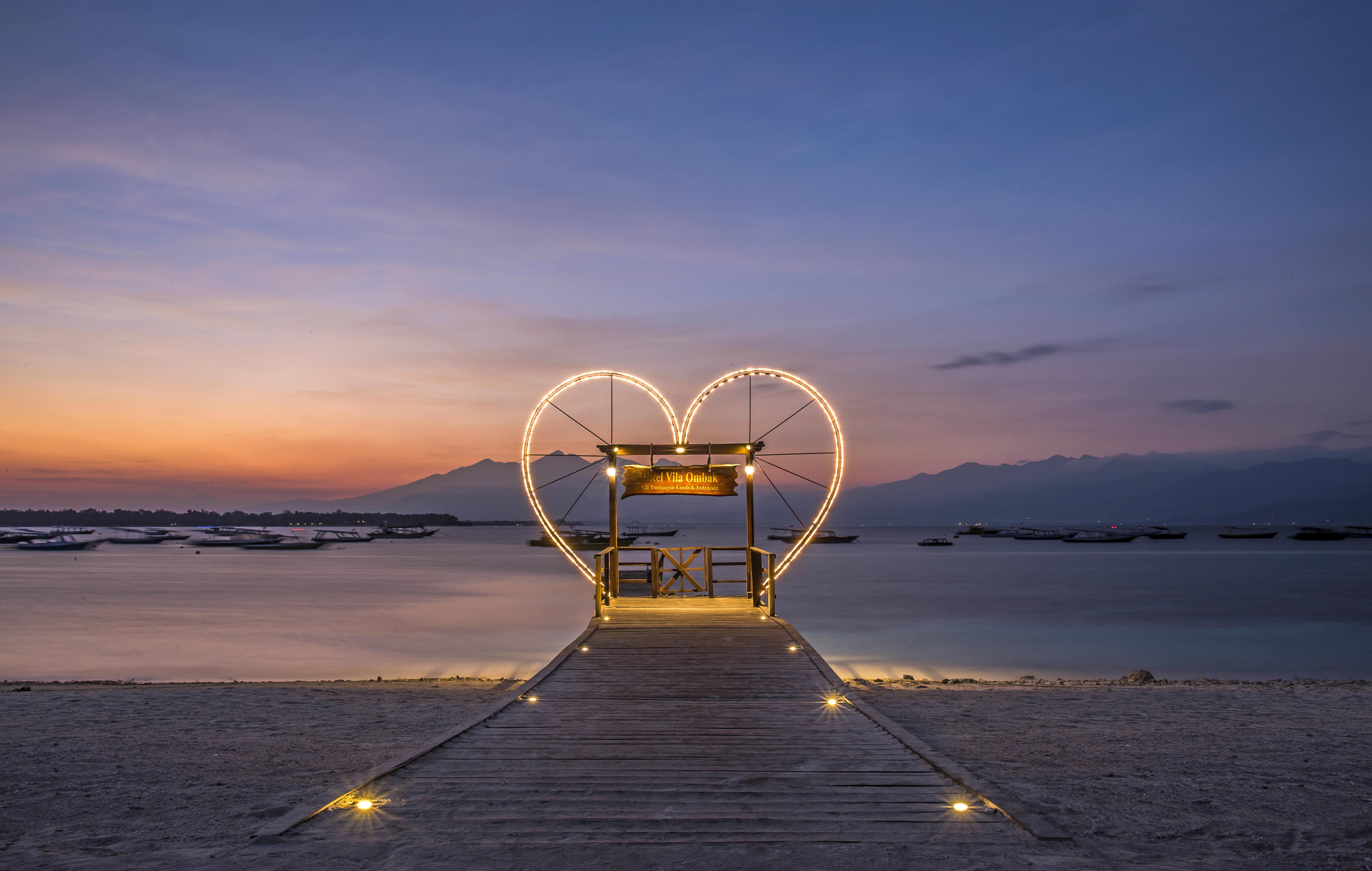 Vila Ombak Gili Trawangan Esterno foto