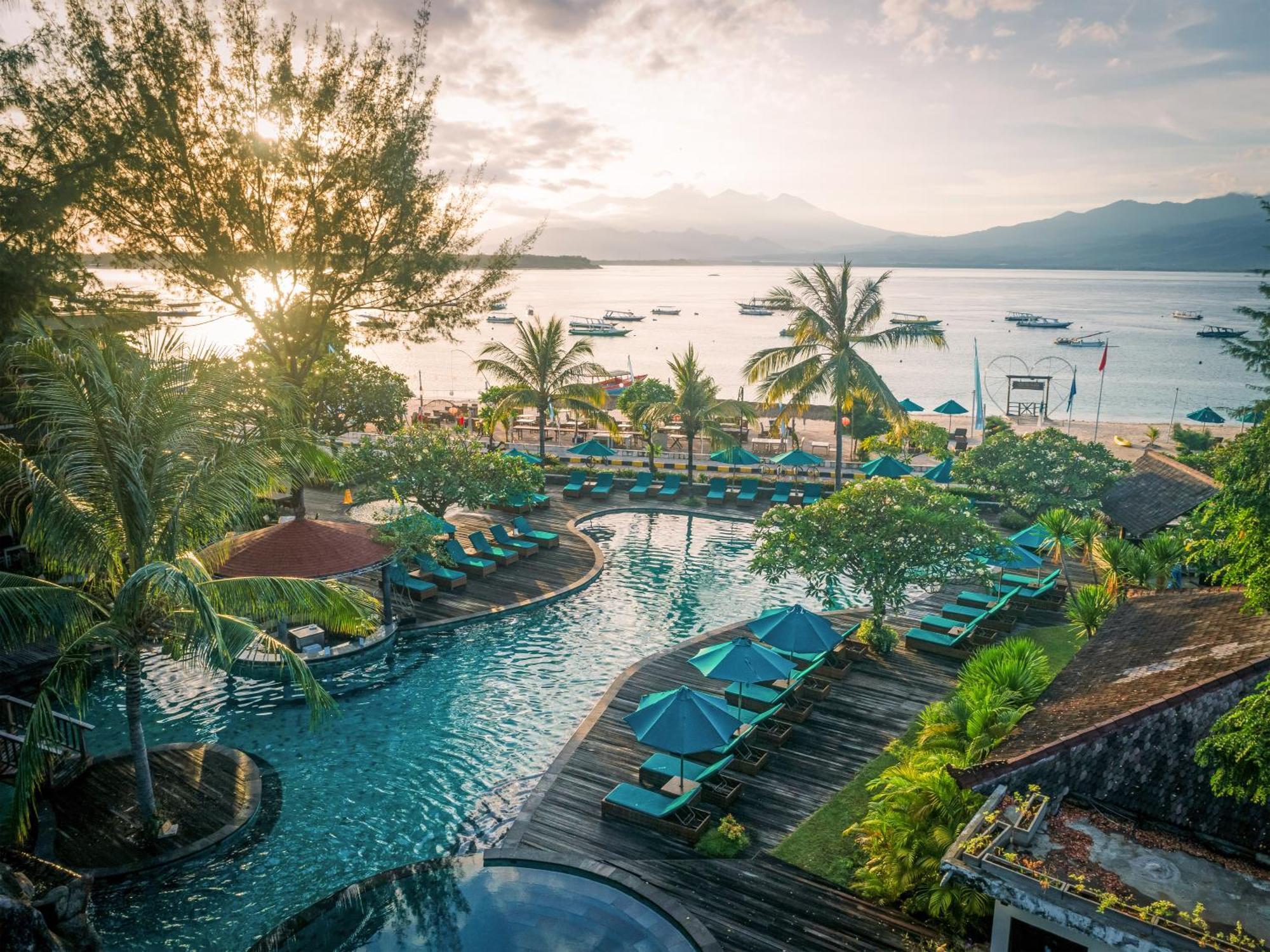 Vila Ombak Gili Trawangan Esterno foto