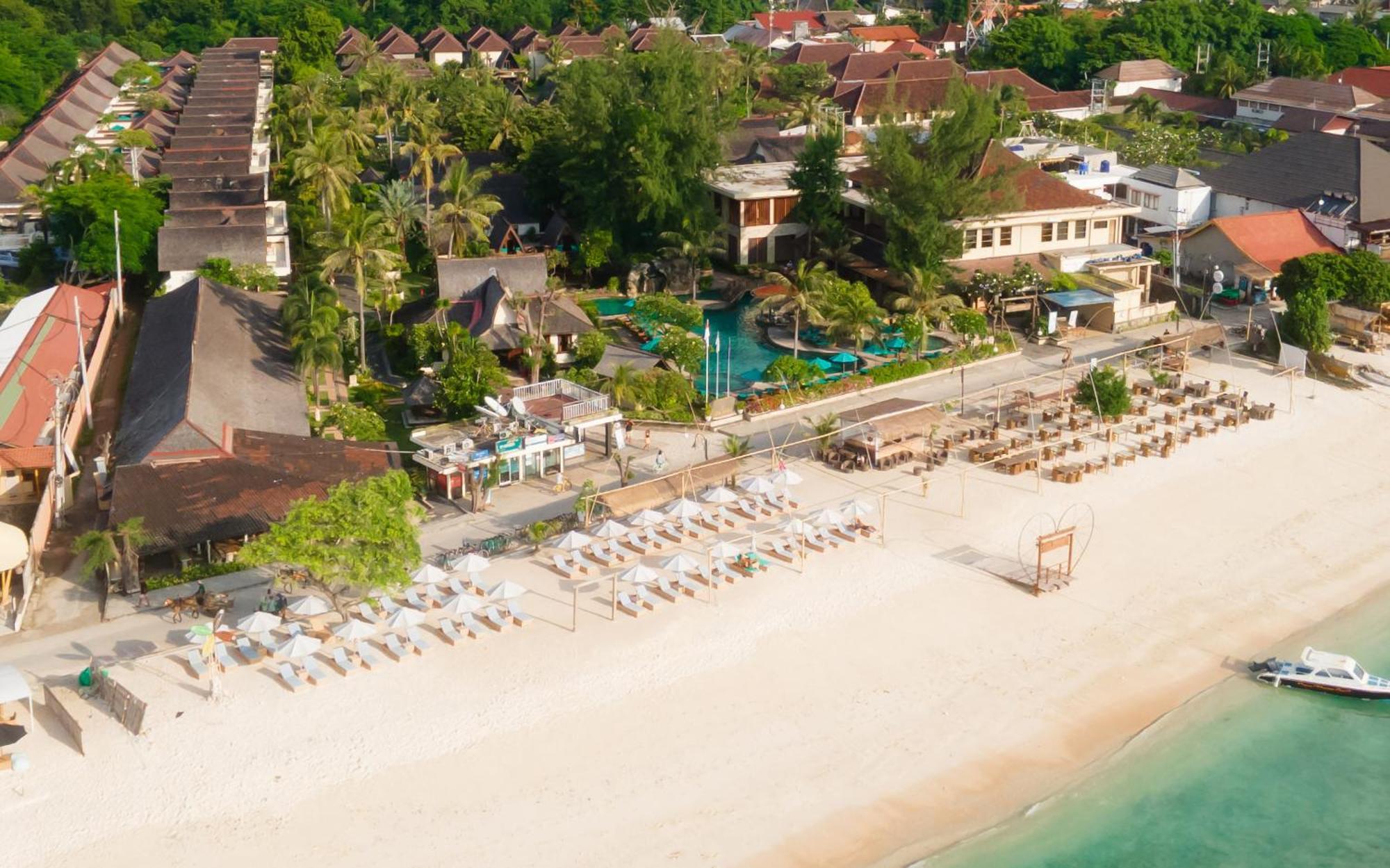 Vila Ombak Gili Trawangan Esterno foto
